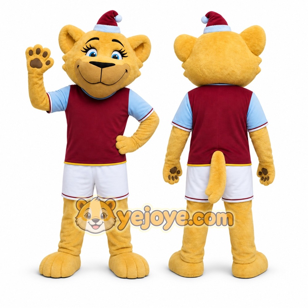 Yellow Cat Mascot Costume for Holiday Events Yellow Cat Mascot Costume for Holiday Events