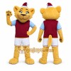 Yellow Cat Mascot Costume for Holiday Events