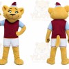 Yellow Cat Mascot Costume for Holiday Events