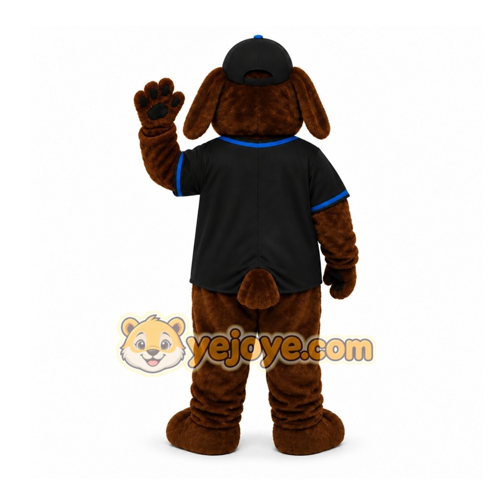 Brown Dog Mascot Costume for Sports Events Brown Dog Mascot Costume for Sports Events