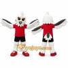 White Eagle Mascot Costume for Sports Events White Eagle Mascot Costume for Sports Events