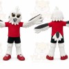 White Eagle Mascot Costume for Sports Events
