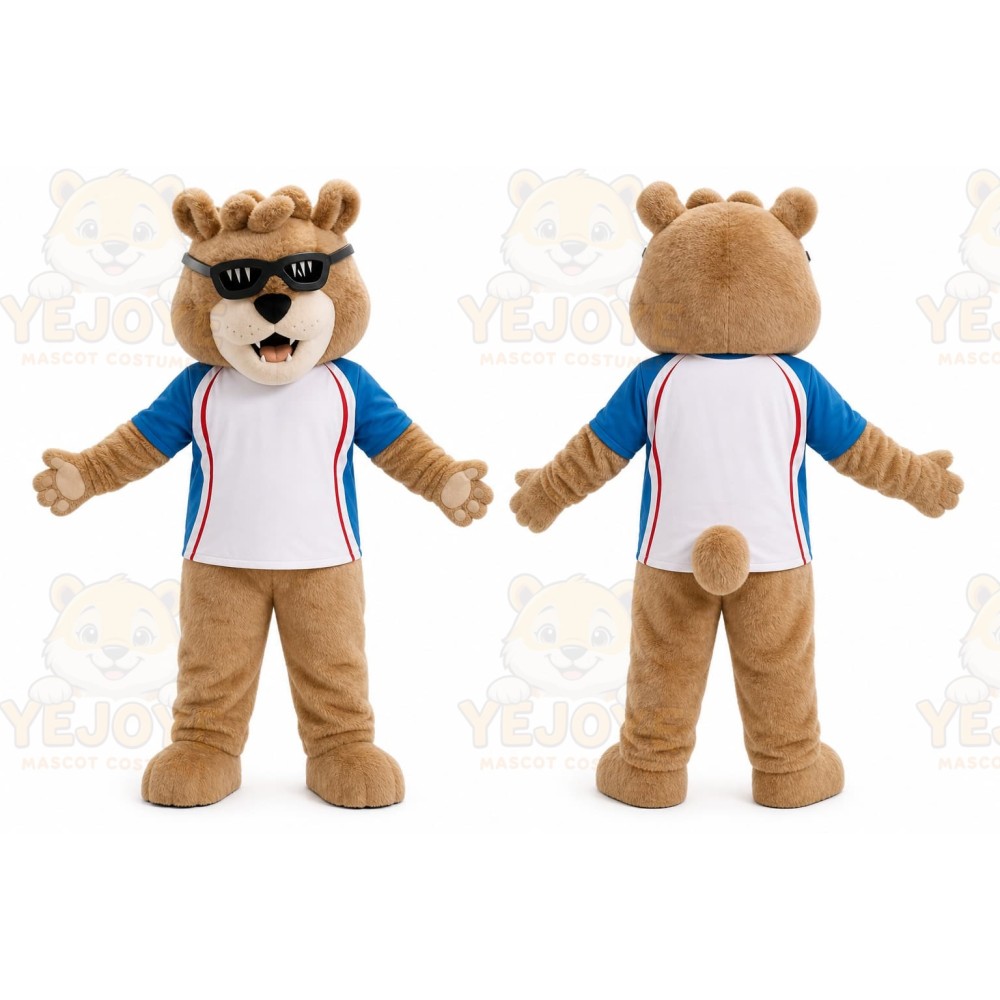 Brown Bear Mascot Costume for Events and Promotions