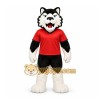 Black Wolf Mascot Costume for Sports Events Black Wolf Mascot Costume for Sports Events