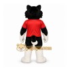 Black Wolf Mascot Costume for Sports Events Black Wolf Mascot Costume for Sports Events