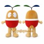 Tan Abstract Character Mascot Costume for Children's Events