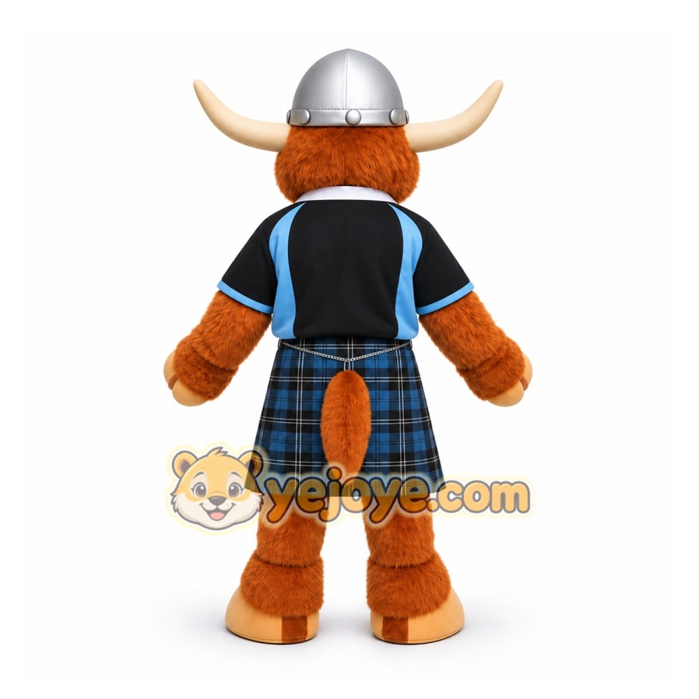 Brown Bull Mascot Costume for Sports Events Brown Bull Mascot Costume for Sports Events
