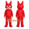 Red Fox Mascot Costume for Children's Events Red Fox Mascot Costume for Children's Events