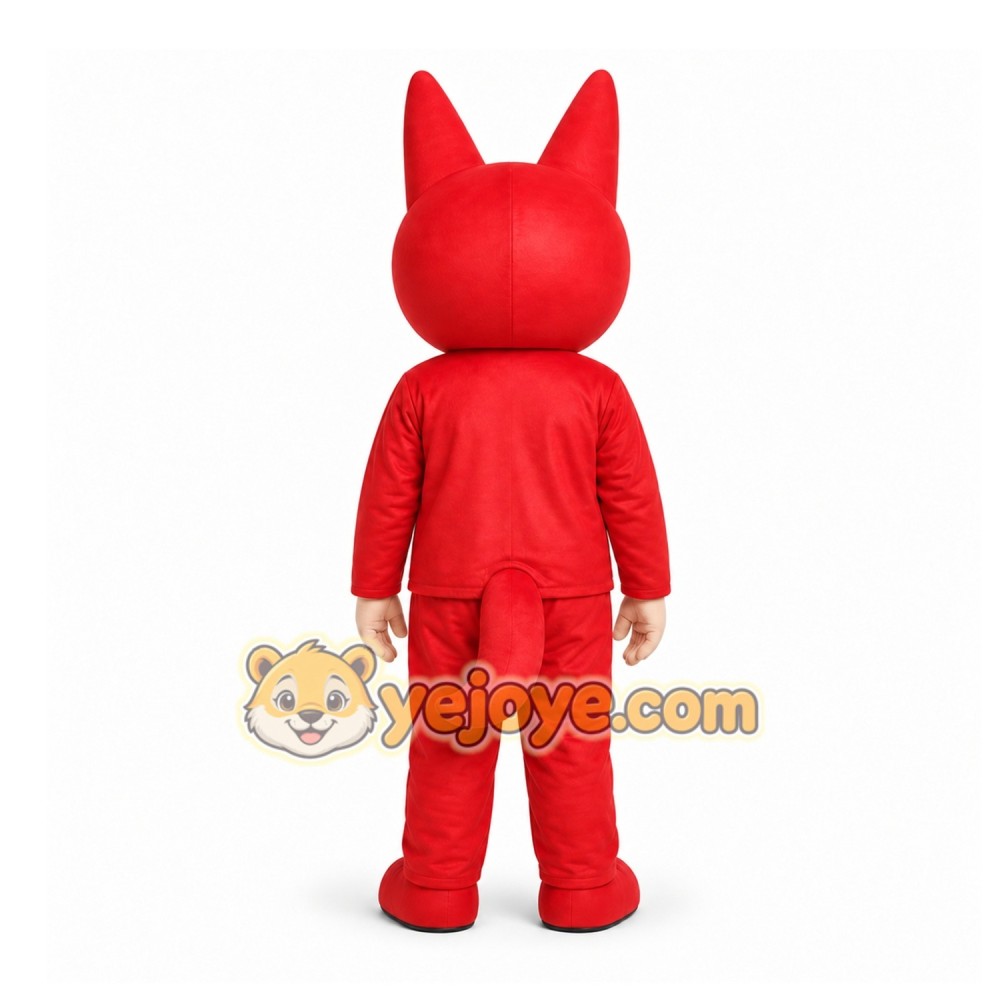 Red Fox Mascot Costume for Children's Events Red Fox Mascot Costume for Children's Events