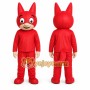 Red Fox Mascot Costume for Children's Events