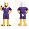 Yellow Eagle Mascot Costume for Sports Events