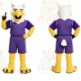 Yellow Eagle Mascot Costume for Sports Events