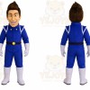 Blue Human Character Mascot Costume for Events and Promotions
