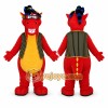 Red Dragon Mascot Costume for Children's Events Red Dragon Mascot Costume for Children's Events