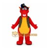 Red Dragon Mascot Costume for Children's Events Red Dragon Mascot Costume for Children's Events