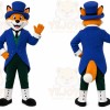 Orange Fox Mascot Costume for Corporate Events
