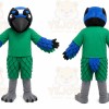 Green Bird Mascot Costume for School Events