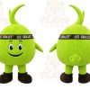 Green Alien Mascot Costume for Events and Promotions
