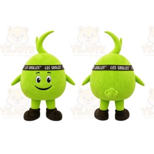 Green Alien Mascot Costume for Events and Promotions