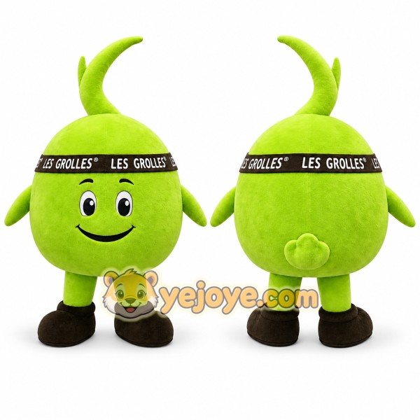 Green Alien Mascot Costume for Events and Promotions