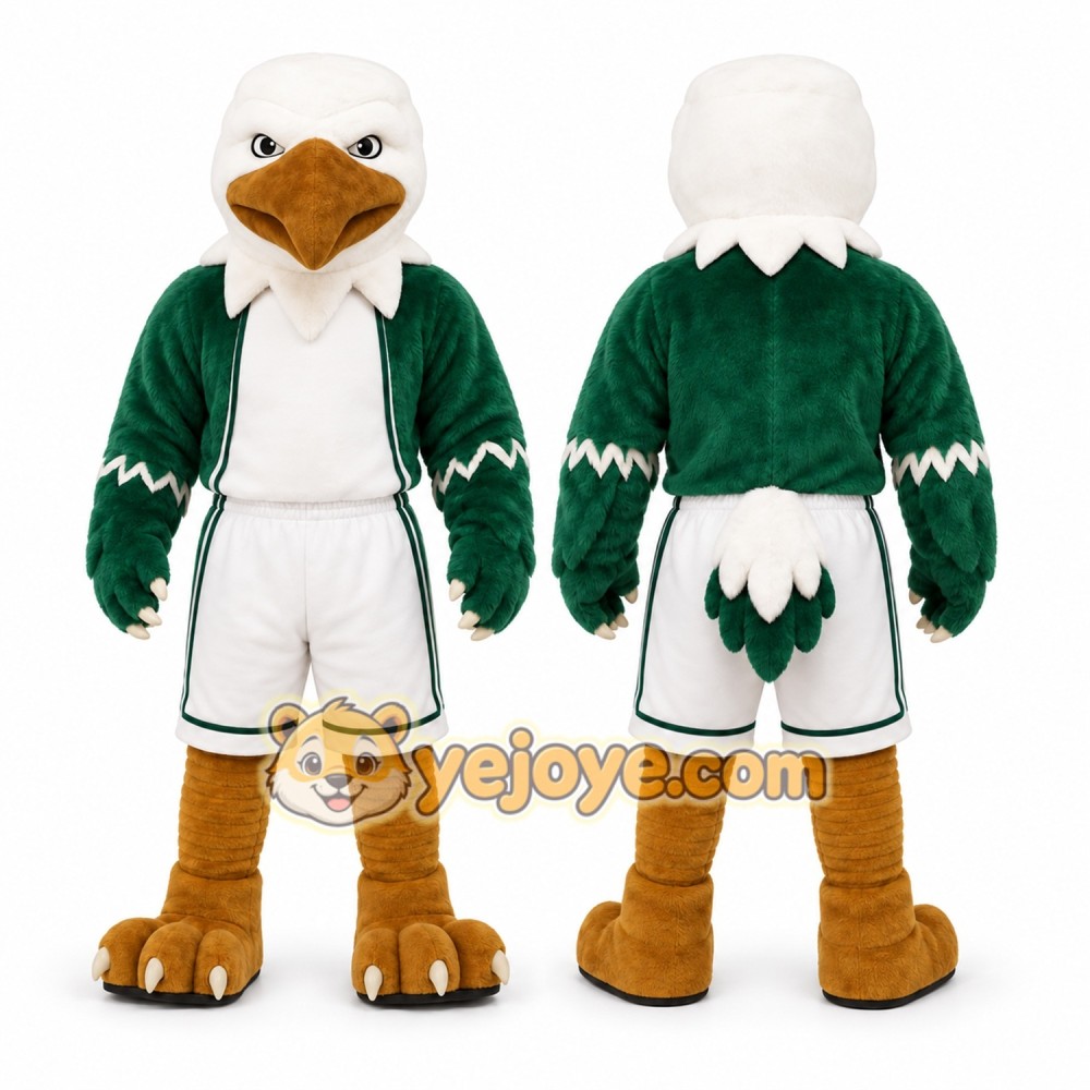 White Eagle Mascot Costume for Sports Events White Eagle Mascot Costume for Sports Events