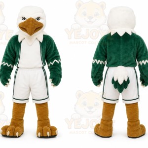 White Eagle Mascot Costume for Sports Events