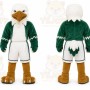 White Eagle Mascot Costume for Sports Events