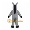 Gray Donkey Mascot Costume for Events and Promotions Gray Donkey Mascot Costume for Events and Promotions