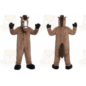 Brown Horse Mascot Costume for Events and Promotions