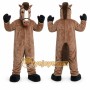 Brown Horse Mascot Costume for Events and Promotions