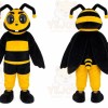 Black Bee Mascot Costume for Children's Events