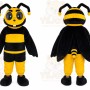 Black Bee Mascot Costume for Children's Events