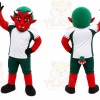 Red Devil Mascot Costume for Events and Promotions