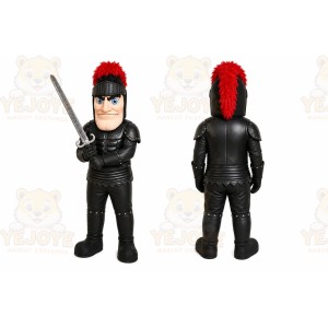 Black Knight Mascot Costume for Events and Promotions