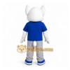 White Fox Mascot Costume for Events and Promotions