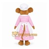 Brown Mouse Mascot Costume for Restaurant Promotions