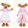 Brown Mouse Mascot Costume for Restaurant Promotions