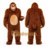 Brown Ape Mascot Costume for Events and Promotions Brown Ape Mascot Costume for Events and Promotions
