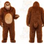 Brown Ape Mascot Costume for Events and Promotions