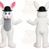 White Rabbit Mascot Costume for Holiday Events