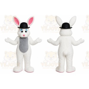 White Rabbit Mascot Costume for Holiday Events