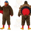 Brown Turkey Mascot Costume for Holiday Events