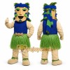 Beige Tribal Warrior Mascot Costume for Events and Promotions