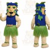Beige Tribal Warrior Mascot Costume for Events and Promotions
