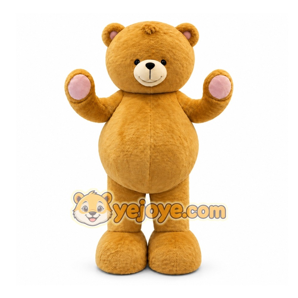 Brown Bear Mascot Costume for Children's Events Brown Bear Mascot Costume for Children's Events