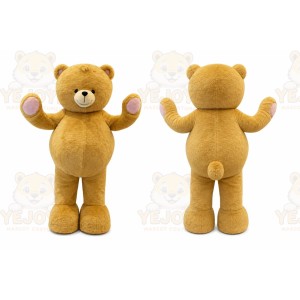 Brown Bear Mascot Costume for Children's Events