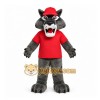Gray Wolf Mascot Costume for Sports Events Gray Wolf Mascot Costume for Sports Events