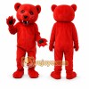 Red Bear Mascot Costume for Events and Promotions Red Bear Mascot Costume for Events and Promotions