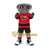 Gray Tornado Mascot Costume for Sports Events Gray Tornado Mascot Costume for Sports Events