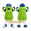 Green Bird Mascot Costume for Sports Events